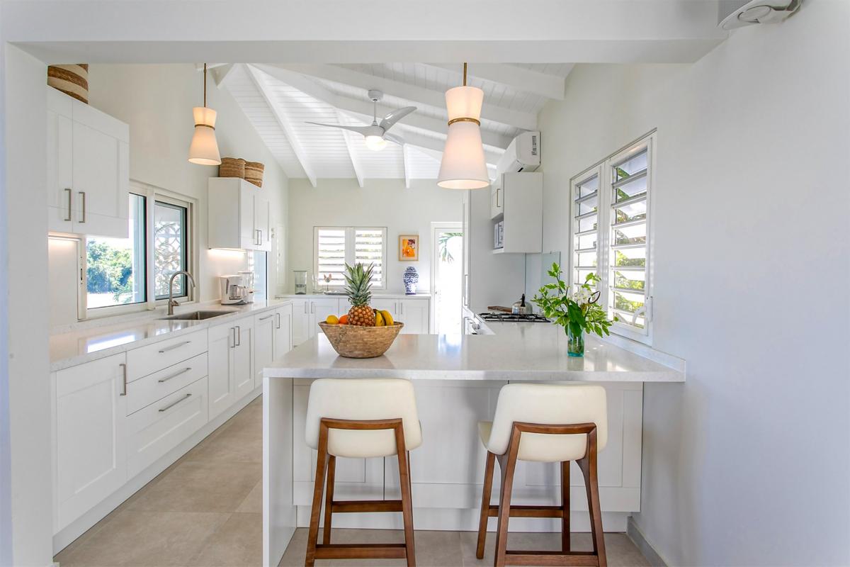 Pool villa St Martin - Kitchen